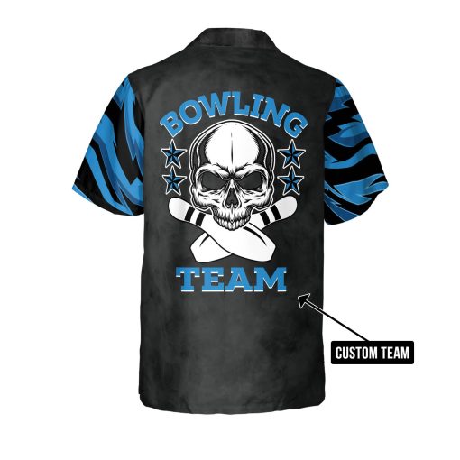 Custom Skull Hawaiian Bowling Shirts HB0021