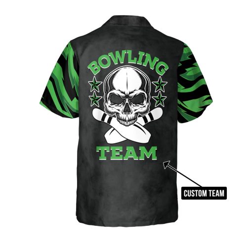 Custom Skull Hawaiian Bowling Shirts HB0021