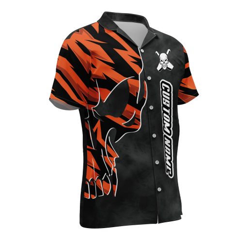 Custom Skull Hawaiian Bowling Shirts HB0021