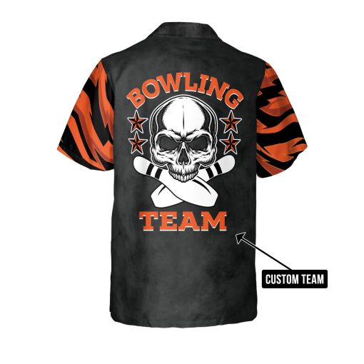 Custom Skull Hawaiian Bowling Shirts HB0021