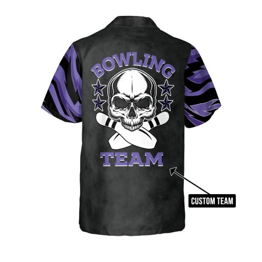Custom Skull Hawaiian Bowling Shirts HB0021