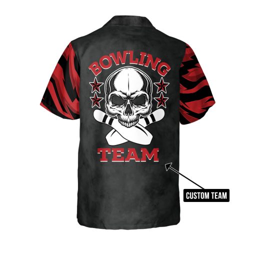 Custom Skull Hawaiian Bowling Shirts HB0021