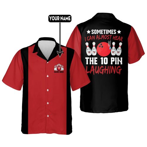 The Ten Pin Laughing Hawaiian Shirt HB0060