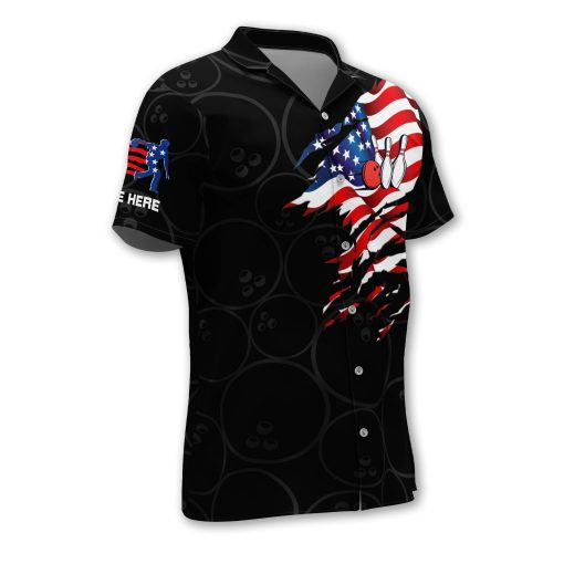 USA Flag Patriotic Hawaiian Shirt HB0026
